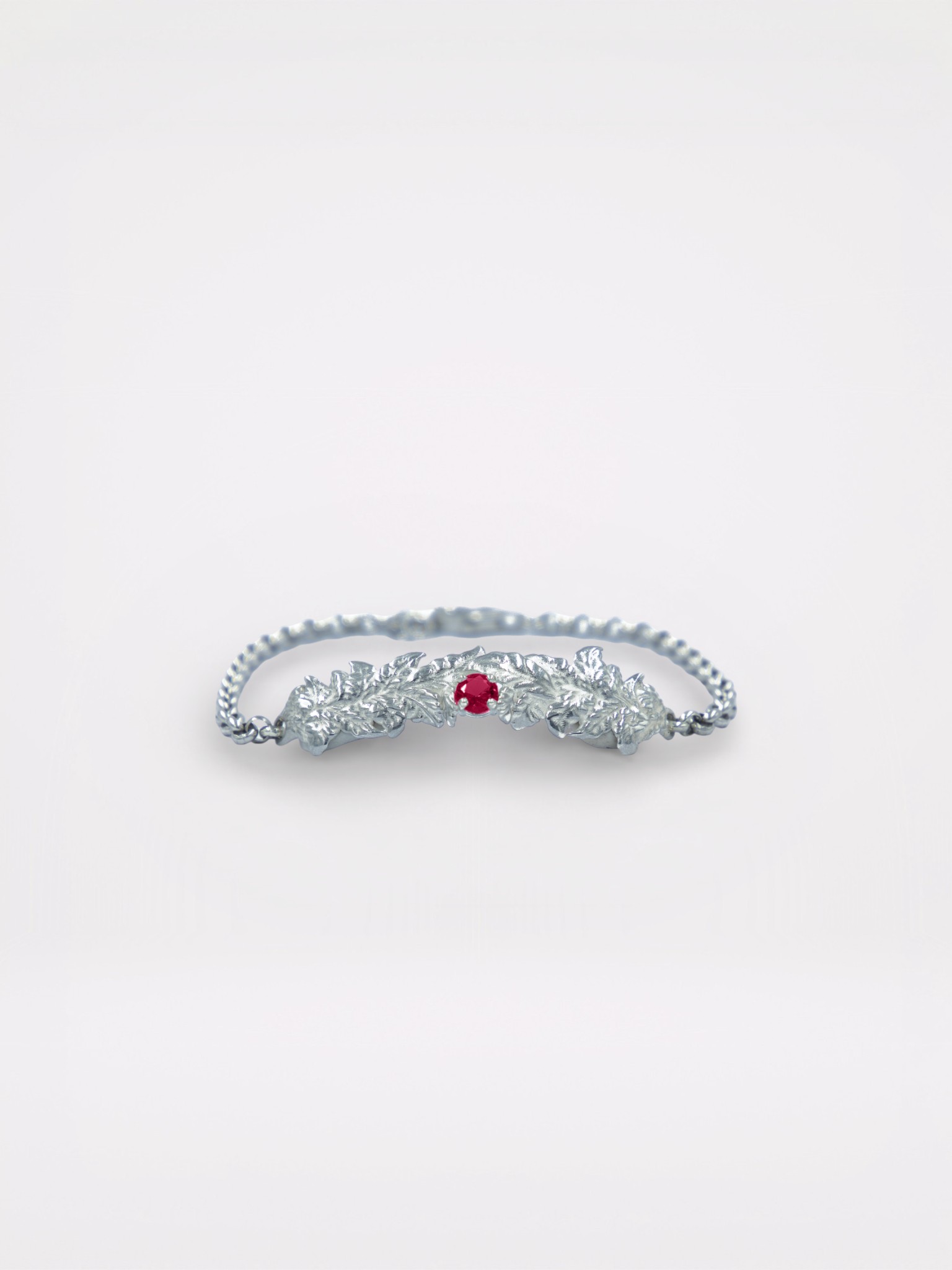 Zircobic Bracciale Con Corona Reale 'Love And Honor' – Acciaio Inox Con Zirconi Cubici Micro Pavé, Regolabile 15+9,9 Cm